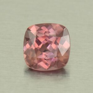 RoseZircon sq cush 5.8mm 1.34cts H zn5465