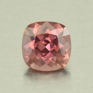 RoseZircon sq cush 7.5mm 2.74cts H zn5474