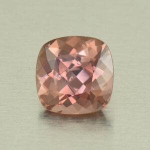 RoseZircon sq cush 8.0mm 3.44cts H zn5481 SOLD