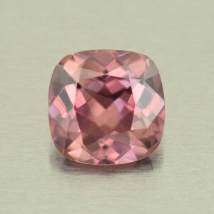 RoseZircon sq cush 8.5mm 3.44cts H zn5483