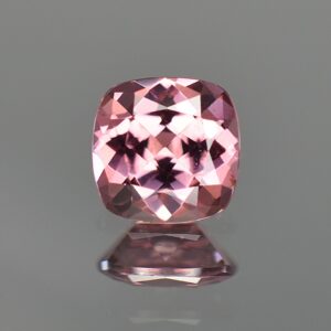 RoseZircon sq cush 8.5mm 3.62cts zn3206