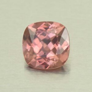 RoseZircon sq cush 9.1mm 4.50cts H zn5486