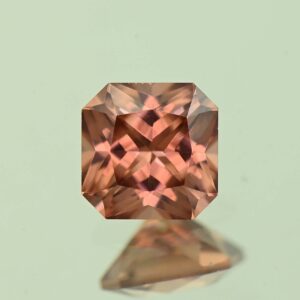 RoseZircon sq rad 6.0mm 1.50cts H zn6976