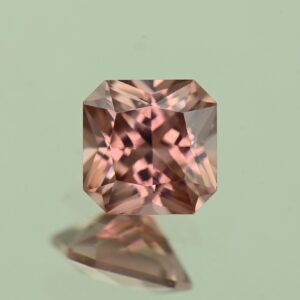 RoseZircon sq rad 6.0mm 1.52cts H zn6977 SOLD