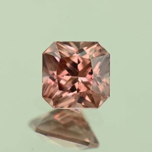 RoseZircon sq rad 6.0mm 1.63cts H zn6979