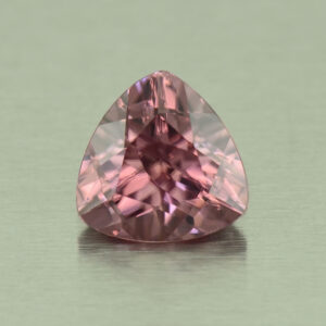 RoseZircon trill 8.5mm 3.26cts H zn5514