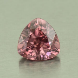 RoseZircon trill 8.8mm 3.60cts H zn5517