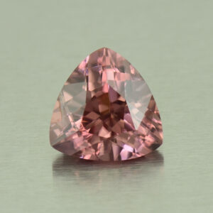 RoseZircon trill 9.0mm 3.84cts H zn5520