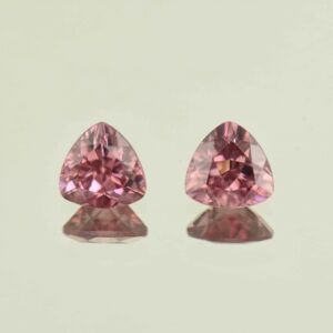 RoseZircon trill pair 7.0mm 3.44cts H zn5436 scaled 1