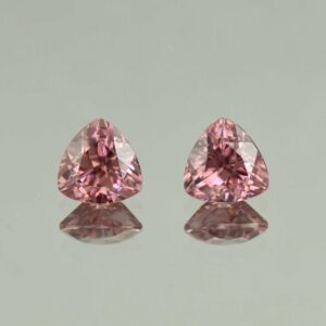 RoseZircon trill pair 8.5mm 6.41cts H zn5450 scaled 1 SOLD