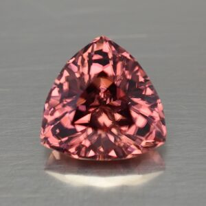 RoseZircon trillion 13.5mm 13.26cts zn298