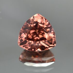 RoseZircon trillion 14.4x14.2x9.8mm 18.42cts H zn144