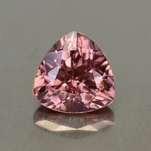 RoseZircon trillion 8.6mm 3.50cts zn3441 SOLD