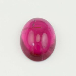 Rubellite oval cab 14.0x10.1mm 6.03cts N tm1687 b