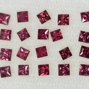 Ruby princess 2.0mm 1.42cts 20pcs H ru118