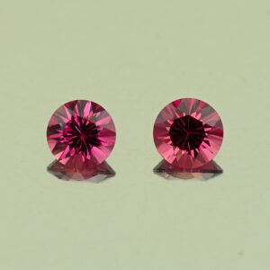 Ruby round pair 3.0mm 0.27cts H ru141