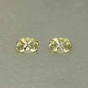 Scapolite oval pair 6.5x4.5mm 1.01cts N sc158
