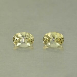Scapolite oval pair 7.0x5.0mm 1.37cts N sc163