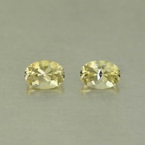Scapolite oval pair 7.0x5.0mm 1.37cts N sc164