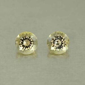 Scapolite round pair 6.0mm 1.43cts N sc177