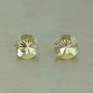 Scapolite round pair 6.5mm 1.71cts N sc104
