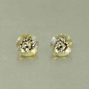 Scapolite round pair 6.5mm 1.89cts N sc179