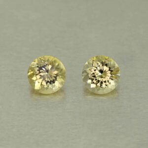 Scapolite round pair 7.0mm 2.22cts N sc180