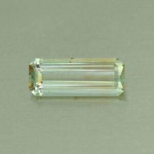 SilverBlueTourmaline eme cut 21.2x8.4mm 9.02cts H tm130
