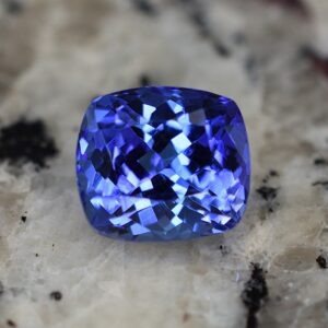 Tanzanite cushion 10.1x9.0mm 5.79cts tz169 SOLD