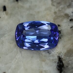 Tanzanite cushion 9.0x6.0mm 1.64cts tz161
