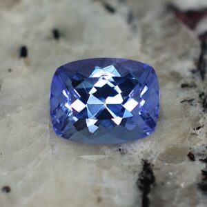 Tanzanite cushion 9.1x7.1mm 2.50cts tz166