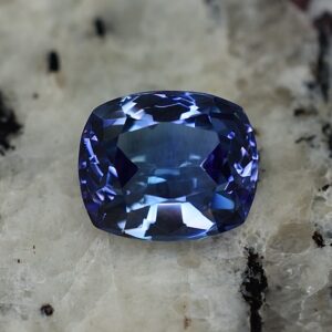 Tanzanite cushion 9.9x8.3mm 3.94cts tz168 SOLD