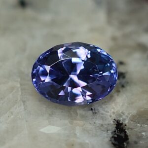 Tanzanite oval 7.1x5.3mm 1.24cts tz107 SOLD