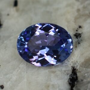 Tanzanite oval 9.0x7.0mm 1.68cts tz113