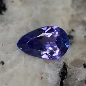 Tanzanite pear 9.7x6.2mm 1.40cts tz186 SOLD