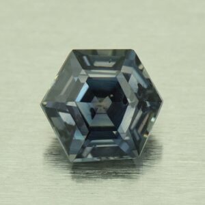 TealSapphire hexagon 7.0mm 2.02cts N sa698 SOLD