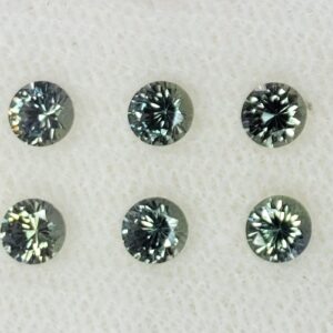 TealSapphire round 3.5mm 2.04cts 10pcs N sa377 SOLD