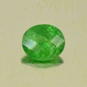 Tsavorite ch oval 7.6x6.6mm 1.43cts N ts522