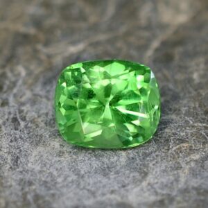 Tsavorite cushion 6.6x5.6mm 1.23cts ts292 SOLD