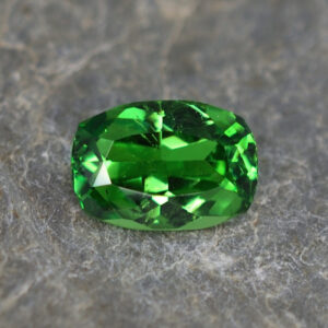Tsavorite cushion 9.9x6.9mm 2.46cts N ts132 crop SOLD