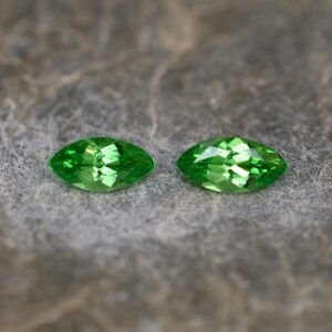 Tsavorite marquise pair 5.9x3.0mm 0.55cts ts234 SOLD