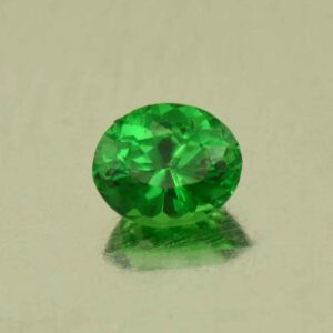 Tsavorite oval 4.9x4.1mm 0.46cts N ts572