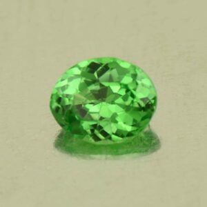 Tsavorite oval 5.4x4.5mm 0.53cts N ts579