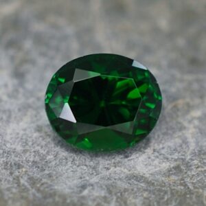 Tsavorite oval 6.0x5.1mm 1.02cts ts294