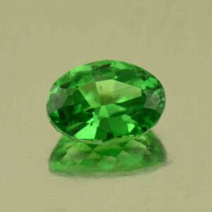 Tsavorite oval 6.6x4.7mm 0.95cts N ts611