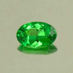 Tsavorite oval 7.0x4.7mm 0.74cts N ts665