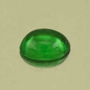 Tsavorite oval cab 6.1x4.6mm 0.65cts N ts636 a SOLD