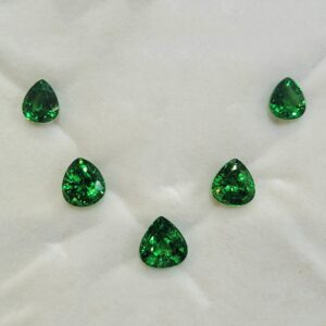 Tsavorite pear suite 3.53 5.64cts 22.46cts N ts684 SOLD