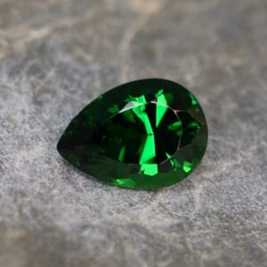 Tsavorite pearshape 8.0x5.8mm 1.32cts ts243 SOLD