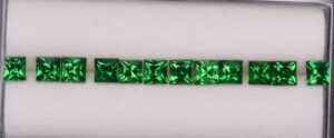 Tsavorite princess 3.5mm 3.35cts ts261 SOLD